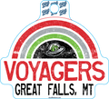 Voyagers Rainbow Sticker