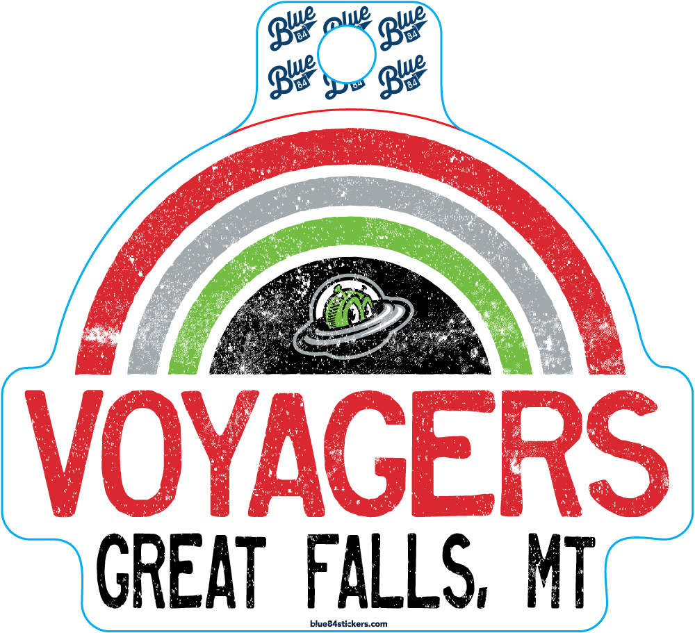 Voyagers Rainbow Sticker