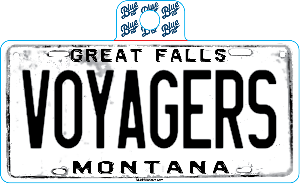 License Plate Sticker