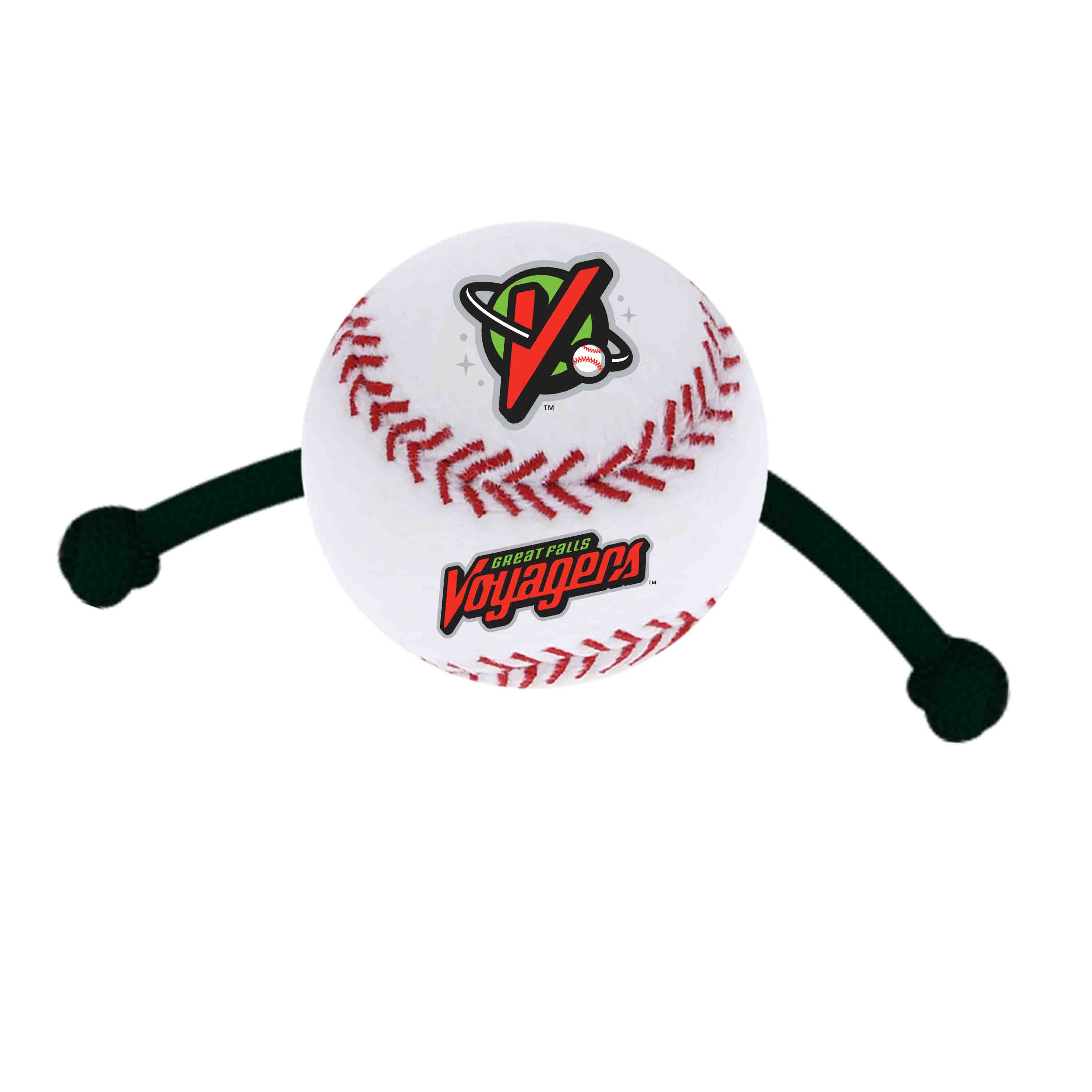 Baseball Tug Dog Toy
