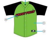 Great Falls Green Replica Road Jersey