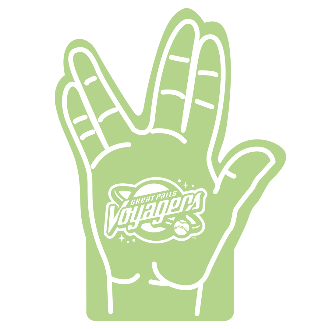 Alien Salute Foam Hand